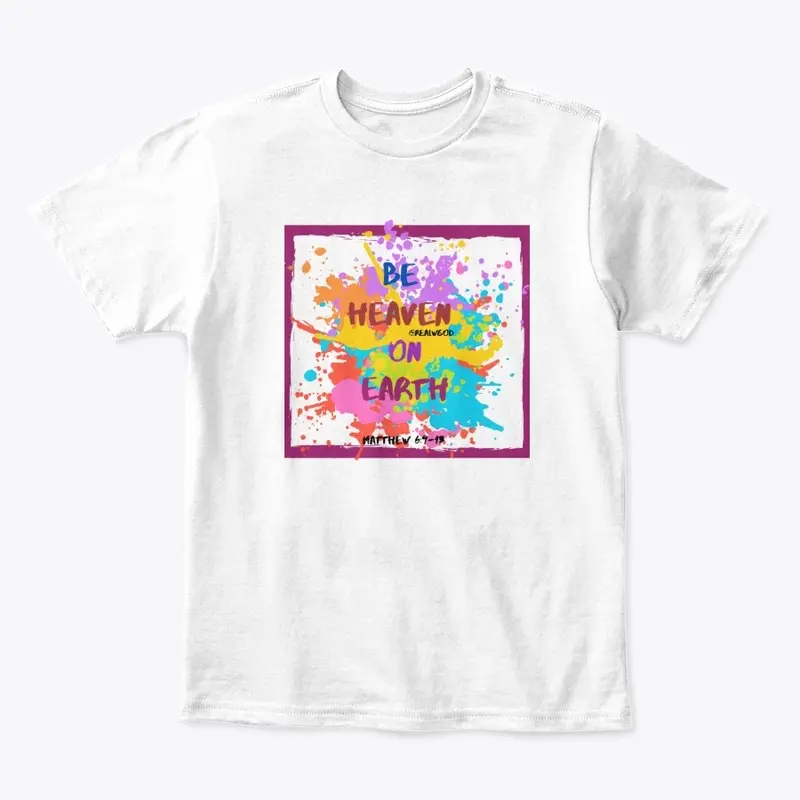 Kids- BE HEAVEN CLR PAINT SPLASH 